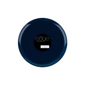 PLASTICPRO [30 Pack 6.3''] Dark Blue Plastic Party Plates Edge Collection Premium heavyweight Elegant Disposable Tableware Dishes