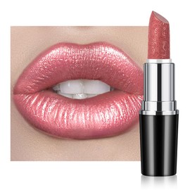 ARCHIDATE Metallic Lipsticks for Women Long-Lasting, High-Shine Metallic Finish, Smudge-Proof & Waterproof, Velvety Smooth Lightweight Hydrating Formula, High Pigment Bold Vibrant Shimmer Lipstick
