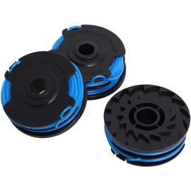 Poweka MGT430 Strimmer Spool Compatible with Mac Allister Replace GT2836, GT3037, GTB2-600, MGTP430, MGT600, MGTP600 Strimmer Line Pack of 3