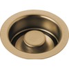 Delta Faucet 72030-CZ Disposal and Flange Stopper, Kitchen, Champagne Bronze,