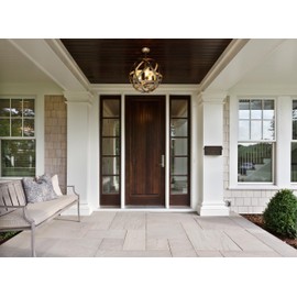 Architectural Mailboxes Wayland™ Vertical Wall-Mounted Mailbox for Outside, Rust-Resistant Galvanized Steel Metal Small Mail Box, Rubbed Bronze