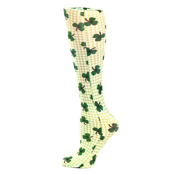 Celeste Stein Therapeutic Compression Socks, St. Patrick's Day, 8-15 mmHg, Mild