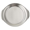 Sori Yanagi Stainless Steel Plate, 7.1 inches (18 cm), Silver