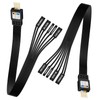Iesooy PC Power Button Extension Cable, 9-pin Connector Front Panel