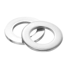 sourcing map 20Pcs M20 Flat Washer, 304 Stainless Steel 21mm ID x 37mm OD x 3mm Thick for Bolt Screw, Factories Repair, Kitchens, Shops, and Outdoor Construction, Silver