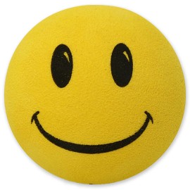 HappyBalls Original Yellow Happy Smiley Face Car Decor Antenna Ball Accessory