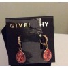 Givenchy $38 Givenchy Peach Pear Linear Drop Earrings GV #607B