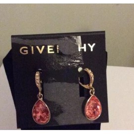Givenchy $38 Givenchy  Peach Pear Linear Drop Earrings GV #607B