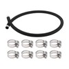 X AUTOHAUX 5/16" Fuel Line Kit 3.05ft Vacuum Hose Automotive