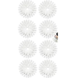Palm Brush Refills for OXO Good Grips Soap Dispensing Dish Brush - 8 Pack Cleaning Replacement Brush Head for OXO Palm Brush(White)