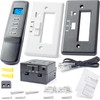 Dusledel Upgraded Fireplace Remote Control Kit Replacement for Skytech for