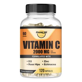 Happi Mi Vitamina C 2000 Mg Con Zinc 40 Mg