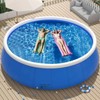 ESPIDOO 76cm Inflatable Swimming Pool: Large PVC Butterfly Coil Mesh