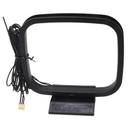 FM AM Loop Antenna with 3 Pin Mini Connector for Sony Sharp Stereo AV Receiver Systems