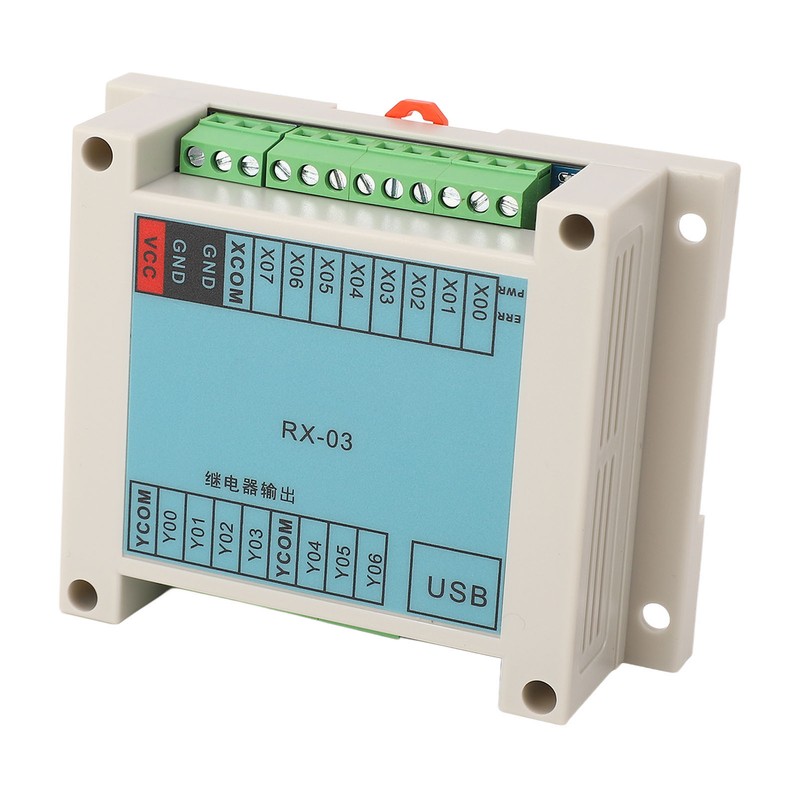 Programmable Logic Controller 8 Input 7 Output Computer Phone Programming