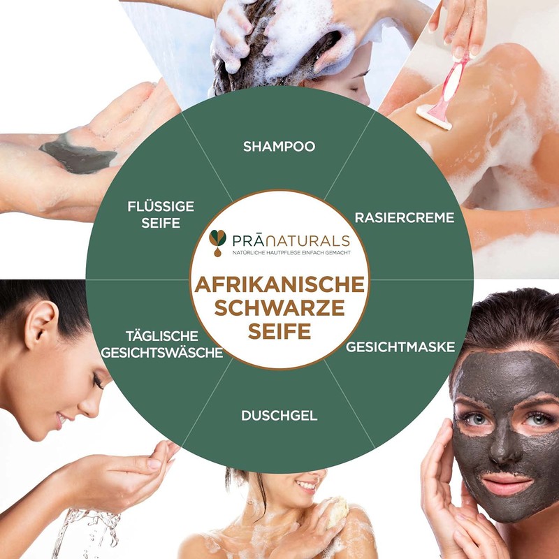 PraNaturals Organic African Black Soap