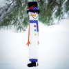 In the Breeze 5028 Lil' Snowman Buddy Windsock-Hanging Holiday Decoration,
