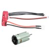 1410 Brushless Motor 18A Red ESC Set RC Car Replacement