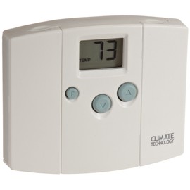 Supco 43054 Electronic Digital Wall Thermostats with Blue Back Light, 45 to 95 Degree F, 20-30 VAC