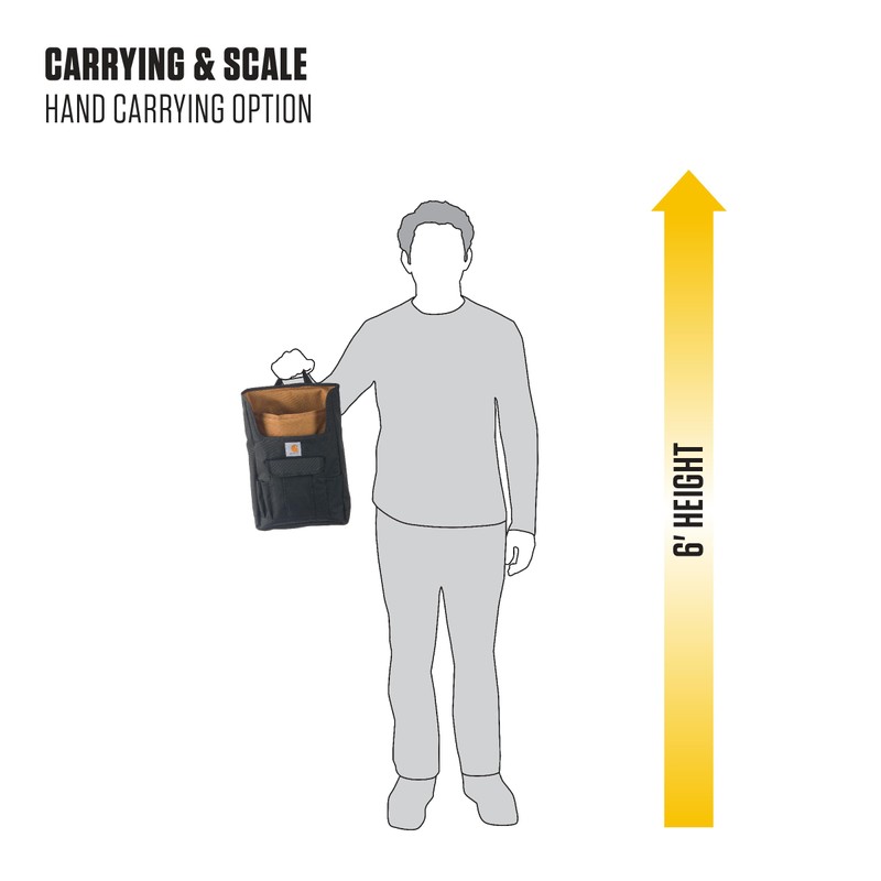 Carhartt Front Seat Car Organizer, Passenger Seat Storage & Organization