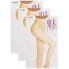 Atsugi ASTIGU Women's Stockings, All Through, Bare Skin Feel, 3