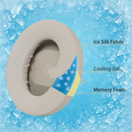 QC Ultra Replacement Ear Pads for Bose QuietComfort Ultra Headphones Replacement Ear Pad Cushion Compatible with QC Ultra (Cooling Gel Layer)