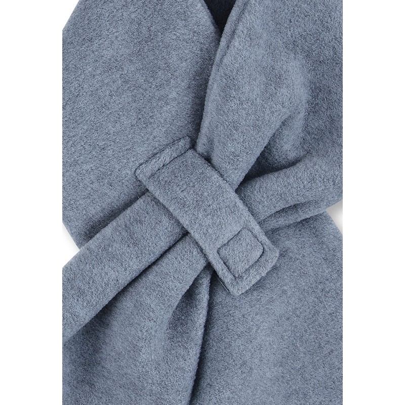 Sterntaler Unisex Baby Microfleece Scarf, blue