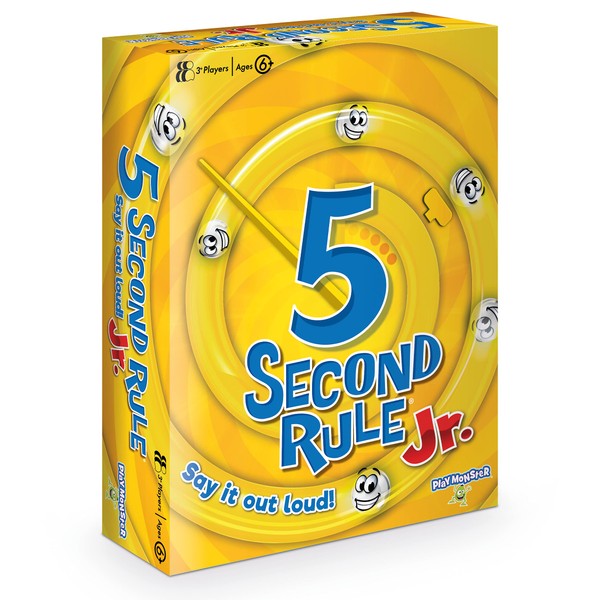 5 Second Rule Junior Family Game, GF002, Multi color