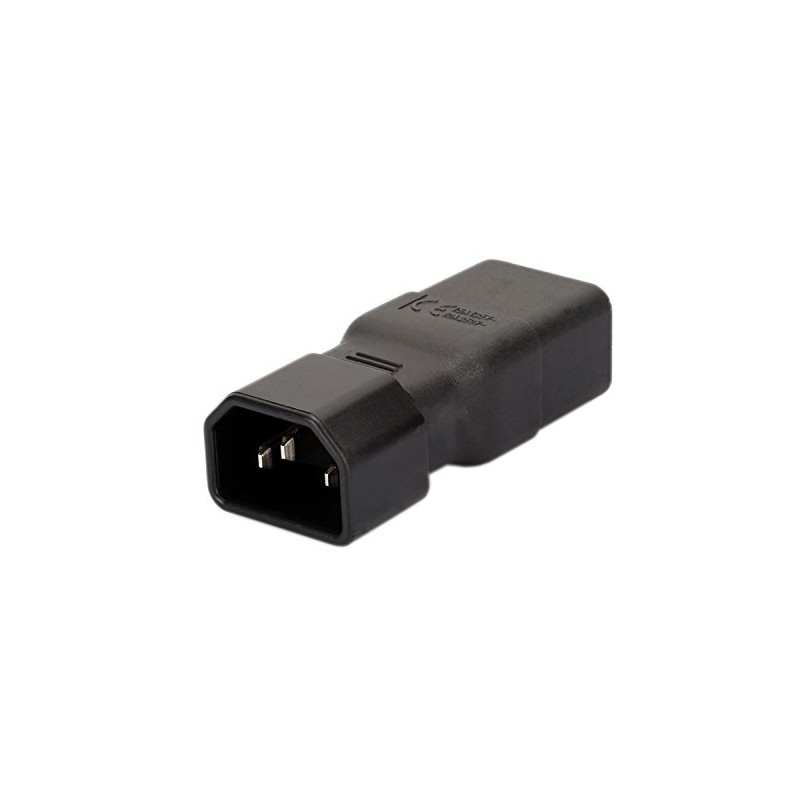 Strhowill IEC320 Male C14 to Female C19 AC Adapter, 15A/250V,