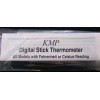 Kerma KMP Dual Scale Digital Stick Thermometers, REF# 16809, Lot