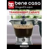 Bene Casa Silver Portable Electric Espresso Maker/Cafetera, 1-3 Cups/Shots (1,