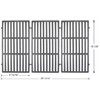 Hongso 18 7/8" x 9 15/16" Grill Grates for Perfect