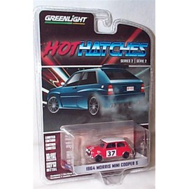 Greenlight Entertainment 1964 MORRIS MINI C00PER S 1964 MONTE CARLO RALLY NO.37 vehicle 1.64 scale limited edition diecast model