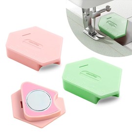 2pcs Magnetic Seam Guide for Sewing Machine, Polygonal Magnetic Seam Guide with Scale, Seam Guide for Sewing Machine, Precise Magnetic Sewing Guide, Essential Sewing Accessories(33)