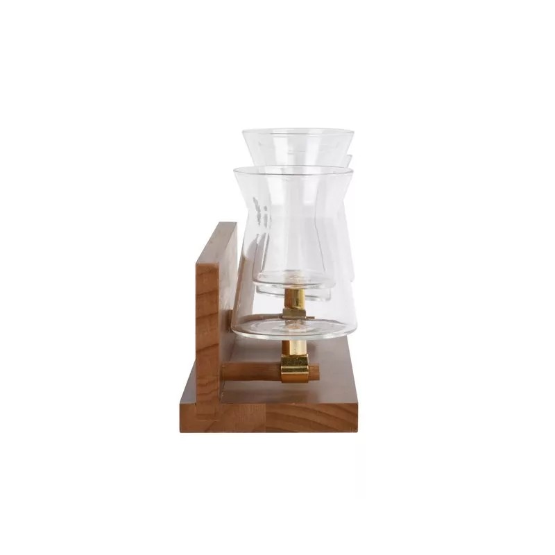 Better Homes and Gardens 3 Beaker Propagation Station, Beige Wood