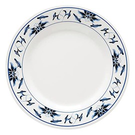 G.E.T. M-5090-B 10.5" Round Plate, Melamine, Blue (Pack of 12)