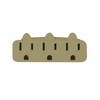 GoGreen Power (GG-13000TT) 3-Outlet Tri-Tap Adapter, 3-Outlet Wall Tap Adapter,