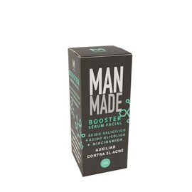 Man Made Booster - Serum Anti-Acne: Ácido Salicílico 1.5% + Ácido Glicólico 3.5% + Niacinamida 2%