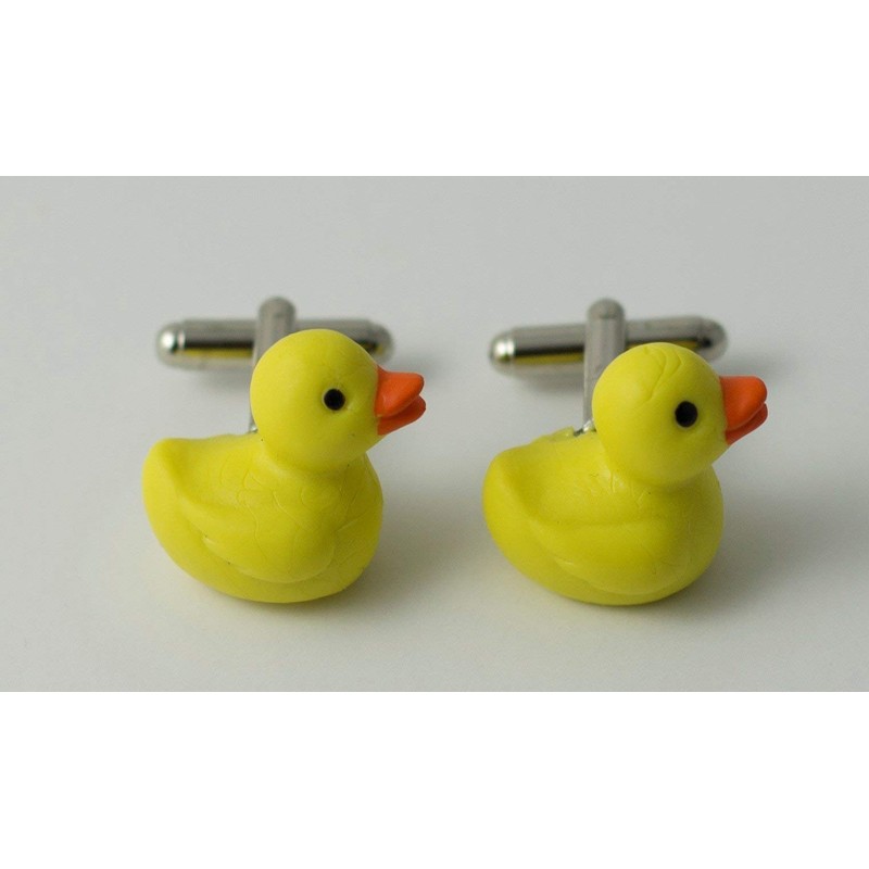 Rubber Ducky Cufflinks