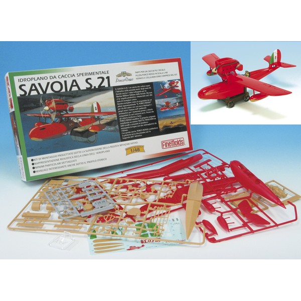 1/48 Savoia S.21 Airplane first edition Plastic Model Finemolds