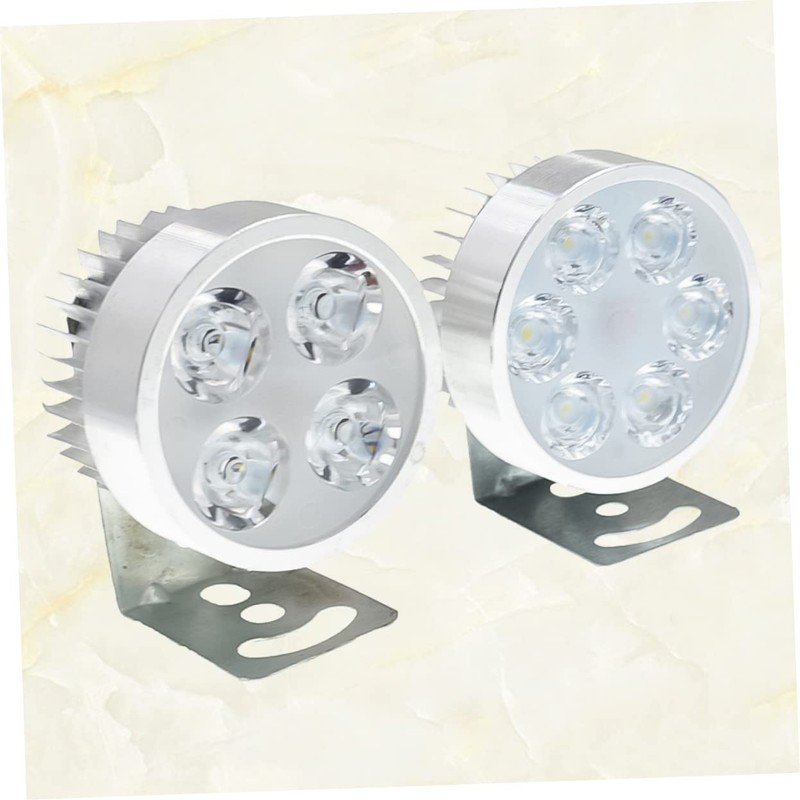 ULTECHNOVO 2 Pcs Led Motorbike Headlights Waterproof Bright Easy to
