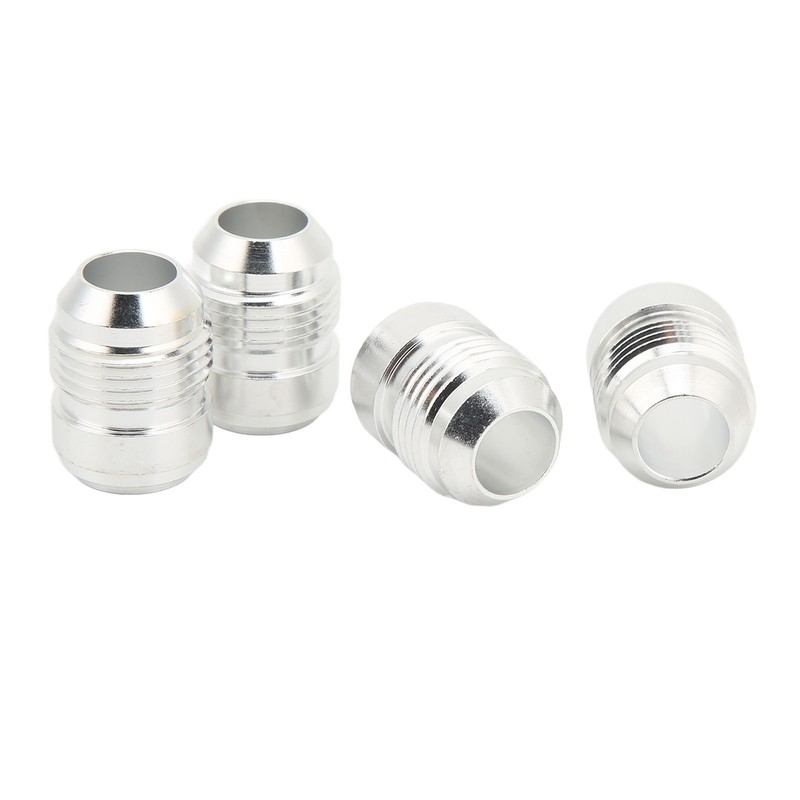 4 Pcs 10AN Weld On Bung Fitting 3/4in Thread Aluminium