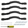 4 PCS Molded Webbing Handle with End Caps & 1