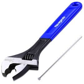 Hinge Adjustment Tool Pro - 8-12mm Gap Adjusting Wrench with Pin Remover | Fix Sticking/Sagging UPVC & Wooden Doors | 3-in-1 Hinge Repair Kit for Period Properties & Homes (Non-Marring Grip)