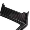 Central Console Water Cup Holder Trim Frame Carbon Fiber Style