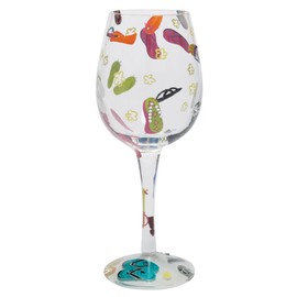 Lolita Love My Wine Glass, Flip Flops