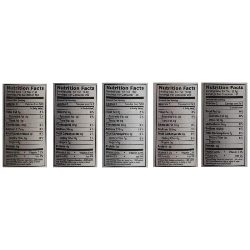 CanCooker Inc CS-006 Can Cooker Seasoning 5-Pack, Square, Black