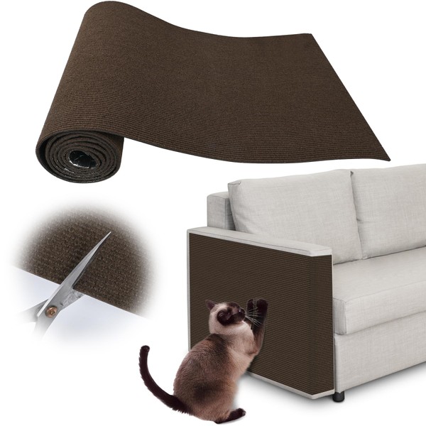 Inchoco Cat Couch Protector - 78.7" x 15.8" Trimmable Self-Adhesive
