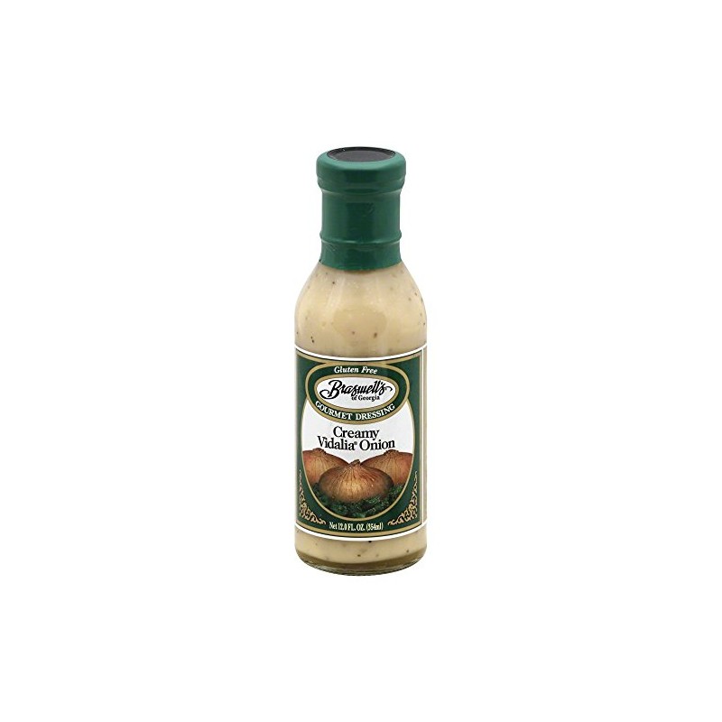 Braswell Dressing Creamy Vidalia Onion 12.0 OZ(Pack of 1)