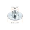 sourcing map M6 T-nuts, 50pcs Carbon Steel Tee Nut Round